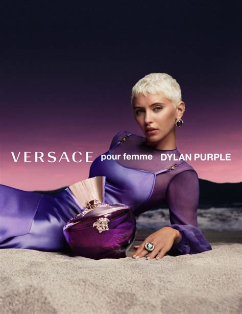 versace perfume commercial song|Versace dylan purple commercial model.